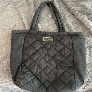 Marc Jacobs Black Puffer Tote Bag